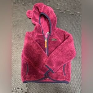 LL Bean Hi-pile fleece jacket. Age 12-18 months. Pretty good condition.